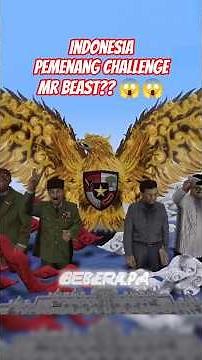 Indonesian YouTuber wins Mr. Beast Minecraft build challenge #minecraft #mrbeast