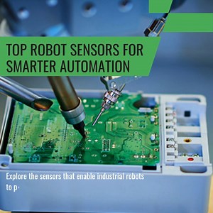 Discover the top essential sensors used in industrial robots. Learn how these sensors improve control, adaptability, and efficiency in automation, helping manufacturers boost productivity while reducing errors and costs. Read the full article: https://bit.ly/4m2yleV #TechnicalResources | Newark Electronics | Facebook