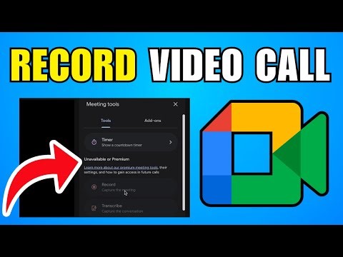 How To Record Google Meet Video Call On Laptop 2026 (Step By Step Guide)