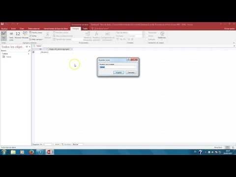 Curso ACCESS 2016 #1 Crear base de datos y configurar tabla