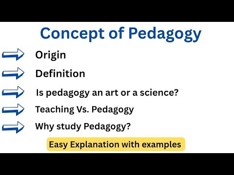 What is Pedagogy?|Is pedagogy an art or science?|Teaching vs.Pedagogy #education #pedagogy