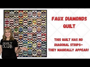 I had no idea this quilt block would create this amazing illusion!