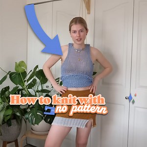 Knitting With No Pattern: How To! | Jenna Phipps