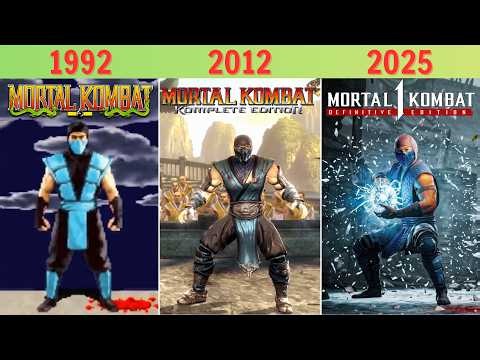 Evolution of MORTAL KOMBAT Games (1992-2025) | All Games Evolution & Complete History