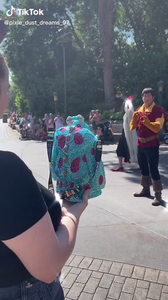 Swarovski Sully Popcorn Bucket - Disney Villains Bling DIY