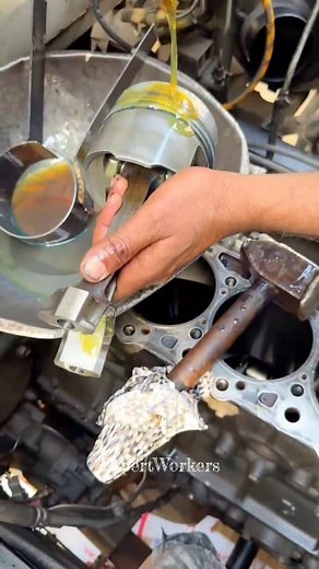 51K views · 132 reactions | how to pistons basic installation;" #mechanic #automobile #pistons #installation #reels | Expert workers restoration | Facebook