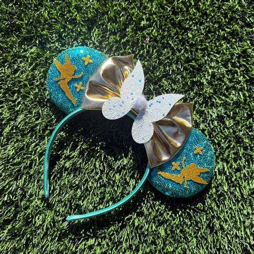 Fairy Princess Mouse Ears, Tinkerbell, Minnie Ears, Mickey Ears, Minnie Mouse Ears, Tinkerbell Accessories, Peter Pan Mouse Ears, Minnie Ear - Etsy