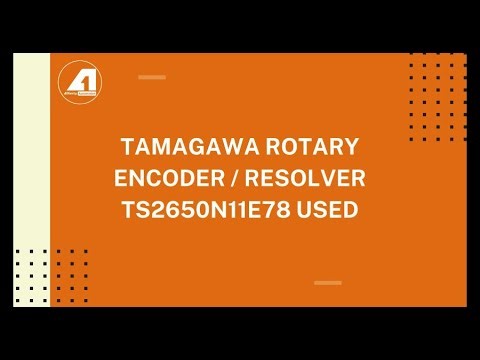 Tamagawa Rotary Encoder Resolver TS2650N11E78 Used