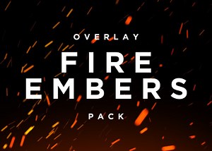 Fire Embers Overlay Loops | VFX Stock Footage Pack | Enchanted Media