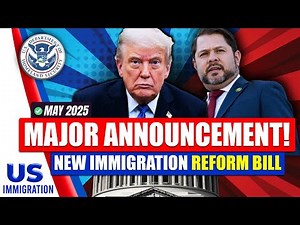 BIGG Announcement! New Immigration Reform Bill | Trump’s Immigration Policies