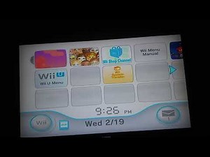 Wii Menu Music when New Super Mario Bros. Wii is in my Wii U