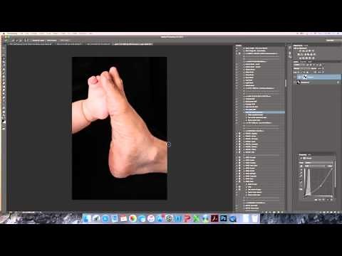 How to create a black background in Photoshop