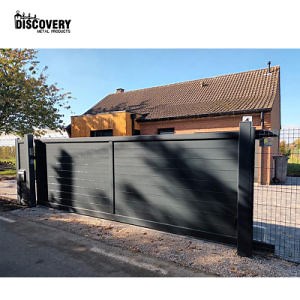 [Hot Item] Decorative DIY Garden Privacy Aluminum Slat Fence Gate