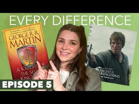 Episode 5, Show vs book: A Knight of the Seven Kingdoms (all the differences )