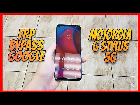 Motorola G Stylus 5G Frp Bypass Google Account Android 11 Works 100%
