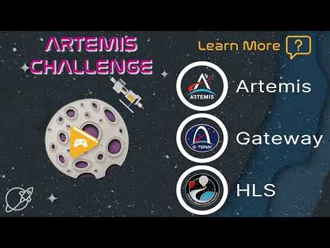 Artemis Challenge-An Educational lunar lander game found at the Discovery Center in Colorado Springs
