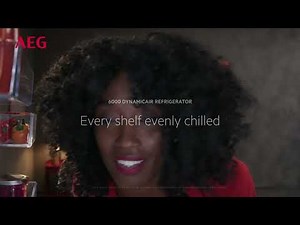AEG 8000 DynamicAir Refrigerator: every shelf evenly chilled