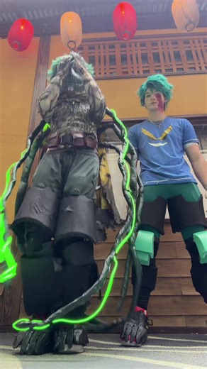 Together WE are my hero academia 🥹❤️‍🩹 @𝔄𝔩𝔲𝔠𝔞𝔯𝔡🕷 #fyp #carnagedekucosplay #dekucosplay #mha #dance