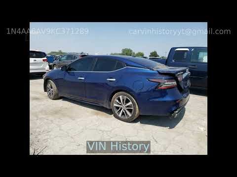 2019 Nissan MAXIMA 1N4AA6AV9KC371289
