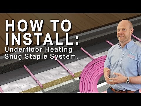 How to install Underfloor Heating - Snug Staple System