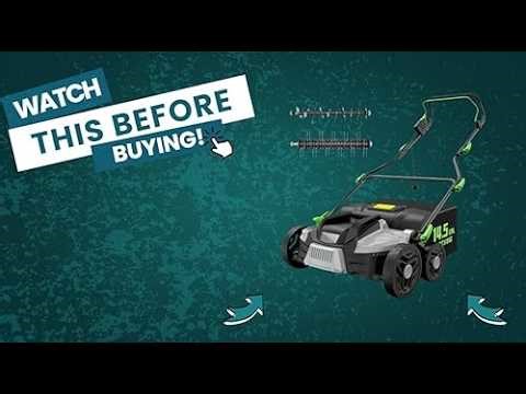 TIECTOWN 2026 Upgrade 16-Inch Electric Dethatcher and Scarifier Review | 2-in-1 Lawn Care Tool