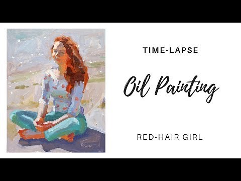 Painting a figure in oil demonstration