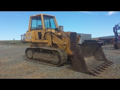 John Deere 655B Track Loader...