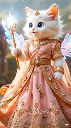 🐱✨ Magic Wand Turns Cat Rich & Merciless 😼 | Fairy Teaches a Powerful Lesson 🌟 | Moral Story