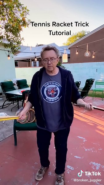 Tennis Racket Trick Tutorial | Learn Juggling Sticks with Devil Sticks