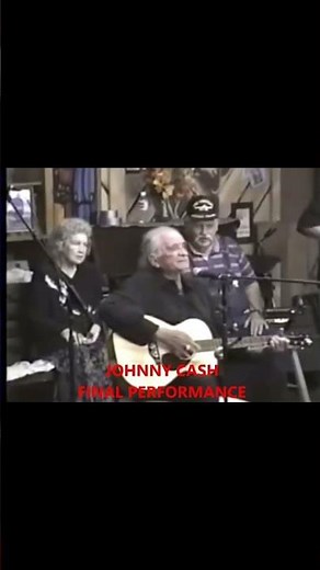 Last performance of Johnny Cash #death #famous #lastmoment #johnnycash #celebrity #lastperformance