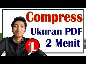 Cara Paling Singkat Mengecilkan Ukuran File pdf dengan Kualitas Seperti Aslinya