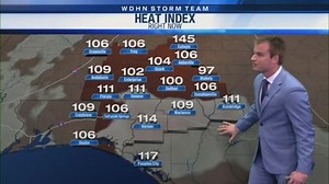 Dangerous heat continuing while scattered showers, storms starting to develop