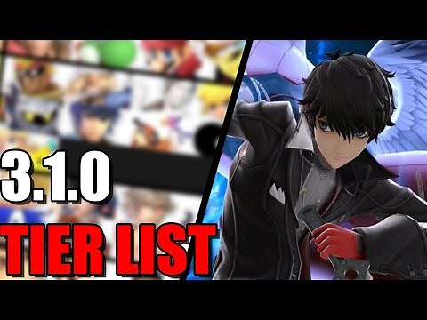 Smash Ultimate 3.1.0 TIER LIST
