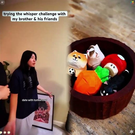 Whisper Challenge with My Brother and His Friend