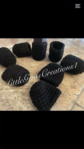 Crochet Chair Socks Table Boots