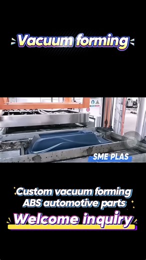 Custom vacuum forming ABS automotive parts. #thermoforming #vacuumforming #plasticforming #abs