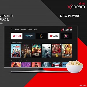 43 reactions · 306 comments | Get loads of blockbuster movies and web shows across 13 languages built-in with Airtel Xstream App, on the Airtel Xstream box. https://bit.ly/2WDc6SI | Airtel India | Facebook
