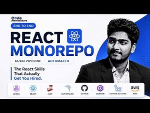 I Built React the Way Big Companies Do | Monorepo, SonarQube, Testing, CI/CD, AWS (End-to-End Guide)