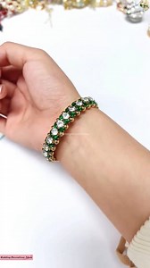 42K views · 972 reactions | Amazing Green Crystal Bracelet 殺殺 | Wedding Decoration Ideas | Facebook