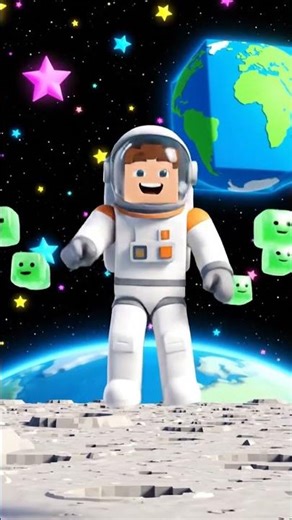 Astronaut Adventure! Minecraft on the Moon! 👨‍🚀🌎