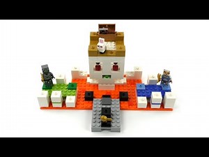 LEGO Minecraft Set 21145 Die Totenkopfarena Unboxing & Review deutsch