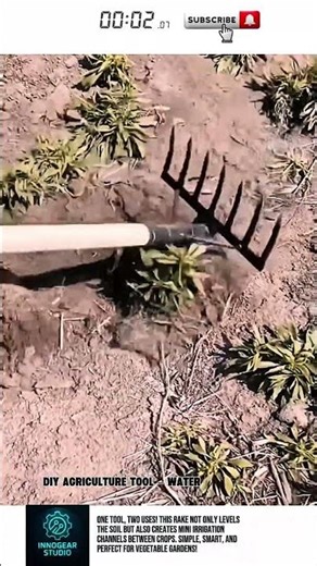 DIY Agriculture Tool – Water Channel Rake