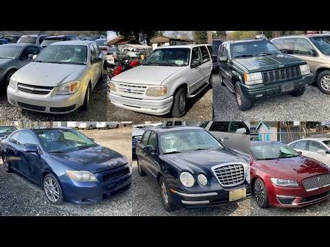 Walking The Auction: Cobalt, Explorer, Clean 1996 Jeep, This 2017 Lincoln has How Many Miles?