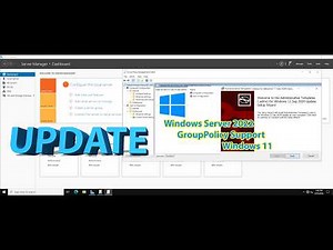 How to Update Group Policy ADMX Templates on Windows Server 2022 to Support Windows 11