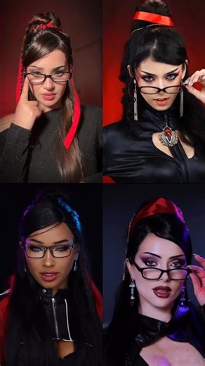 Bayonetta Makeup 💄💋 Transition Trend🤯 #trending #makeup #transition #shorts #viral