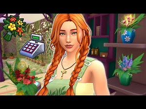 Can my sim create a successful flower shop? // Sims 4 flower business