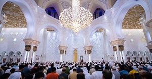 How 40,000 people are kept cool during prayers inside the Sheikh Zayed Grand Mosque | The National