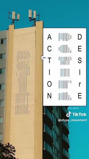 Biometric font for creating abstract yet readable compositions. Built entirely from vertical lines, resembling a waveform or data visualization. All fonts: atypography.com/fonts To combine fonts, download