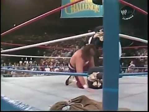 HonkyTonk Man vs Jake The Snake Roberts WWF Intercontinental Championship
