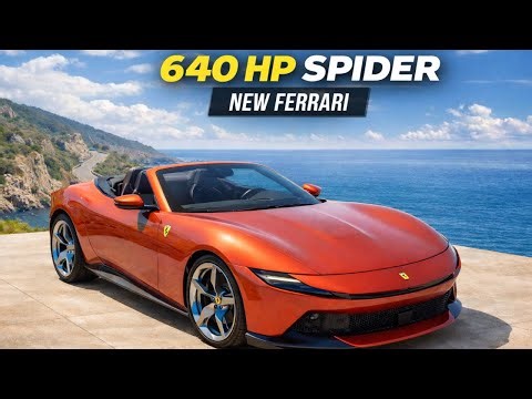 Ferrari Amalfi Spider Revealed With 640 Horsepower V8